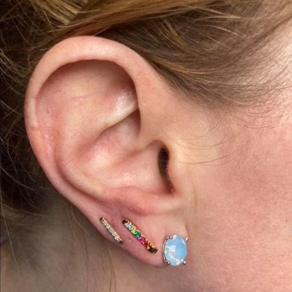 Stella & Dot Silver Rebel Crawler - Picture 2 of 2